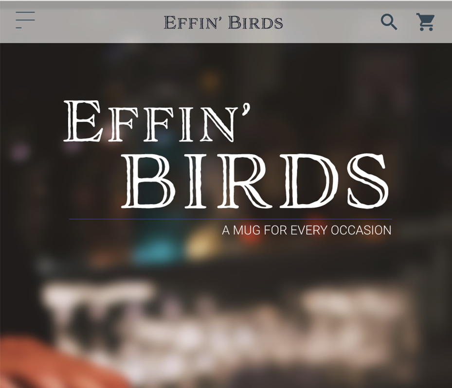 forside til effin birds prototype