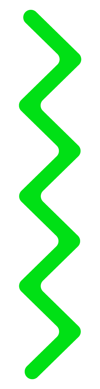 Zigzag-grafik der også kan ses på dåsserne